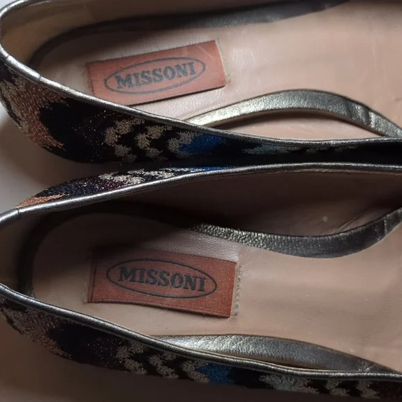 Missoni Knit Ballet Flats, Size 36.5